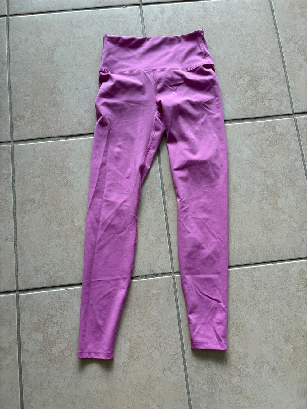 High-Waist Purple Active Leggings
